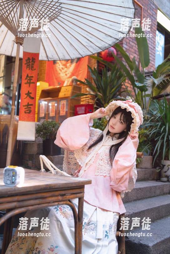 桜桃喵 在浴室里邂逅桜桃喵:COS图集,宛如梦中的水滴